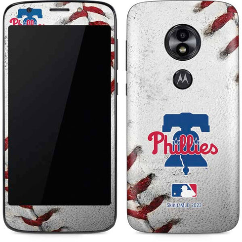 MLB Philadelphia Phillies Game Ball Moto E5 Play Skin